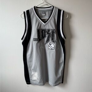 Lost vintage Y2K Monochrome‎ Basketball Jersey
